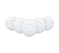 Paquete de 5 puntos de acceso Ubiquiti U7 Pro WiFi 7 BE9300 Tribanda, 1x 2,5G RJ45, 140 m² de cobertura