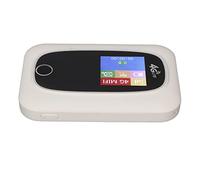Punto de Acceso WiFi, Enrutador WiFi Móvil, Batería de 2000 MAh, Enrutador de Tarjeta SIM 4G Portátil Compacto Blanco para Hogares, Oficinas y Viajes