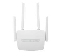 Punto de Acceso WiFi Móvil Antena Externa Tarjeta Enchufable Blanca 150Mbps 100-240V Puerto WAN LAN Enrutador WiFi 4G LTE CPE con Ranura para Tarjeta SIM para Fábrica de Europa y