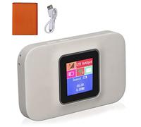 Punto de Acceso WiFi Móvil, Enrutador WiFi 5G LTE Portátil USB con Ranura para Tarjeta SIM, Enrutador de Viaje con Batería de 3000 Mah para Negocios Domésticos en Europa