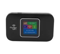 Punto de Acceso WiFi Móvil, Enrutadores de Viajes Portátiles 4G LTE con Ranura para Tarjetas SIM, para Viajes de Oficina en Casa Al Aire Libre, hasta 8 a 10 Usuarios, Uso en Asia