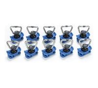 Punto de Anclaje Simple para rieles de Aviones, 10 Unidades, Carga de Rotura 500 Dan, versión 3.0