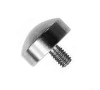 Punto de contacto esférico para indicador de esfera y medidor de profundidad micrómetro, rosca M2.5 de 10 mm de diámetro, material de acero de alta velocidad