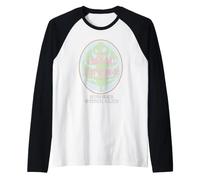 Punto de Cruz de Verano - Hoja de Palmera y Summer Stitch Club Camiseta Manga Raglan
