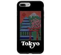 Punto de Cruz y artesanía de la Ciudad de Tokio Carcasa para iPhone 7 Plus/8 Plus