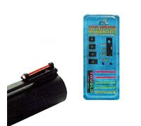 Punto de mira Deportivo Universal en Fibra optica con 5 Fibras Intercambiables