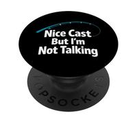 Punto Secreto de Pesca No preguntes mi Lugar Humor Límite de Pesca PopSockets PopGrip Adhesivo