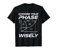 Punto Triple Diagrama de Fase Nerd Termodinámica Camiseta