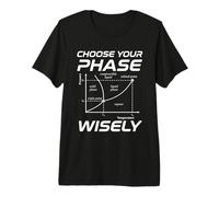 Punto Triple Diagrama de Fase Nerd Termodinámica Camiseta Premium