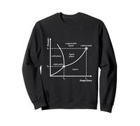 Punto Triple Diagrama de Fase Nerd Termodinámica Sudadera