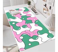 Punto Verde Alfombrilla de Ratón XXL,Grand Mouse Pad Gaming 700x400x2mm,Mejora La Precisión y La Velocidad Alfombrilla Escritorio Antideslizante,Alfombrilla ratón Gaming para Ratón,Teclado