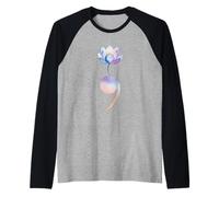 Punto y Coma Lotus Suicidio Prevención Esperanza Arte Camiseta Manga Raglan