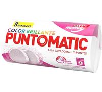 PUNTOMATIC Color | Detergente en Pastilla para Lavadora | 8 pastillas - 4 Lavados