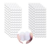 Puntos Adhesivos Redondos 20 mm, 600 Piezas Puntos Adhesivo Doble Cara Redondo, Cinta de Puntos Autoadhesiva de Gancho y Bucle, para Materiales de Enseñanza Escolar y Uso Doméstico (300 Pares 20mm)