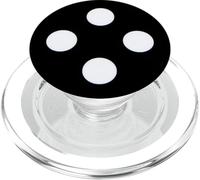 Puntos blancos y negros PopSockets PopGrip para MagSafe