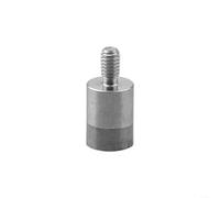 Puntos de contacto planos para indicadores digitales de esfera, material de carburo, compatible con M2 5, longitud de 8 mm, excelente para aplicaciones de medidor de profundidad (D6 x L8)