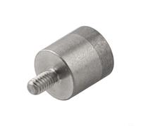 Puntos de contacto planos para indicadores digitales de esfera, material de carburo, compatible con mango roscado M2 5 (D8 x L8)