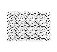 Puntos de dálmata Negro, Rompecabezas de 1000 Piezas, Rompecabezas de Madera para Toda la Familia, decoración de Pared para Adultos y Adolescentes.