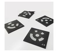 Puntos de marcado para escaneo Handheld 3D Scanner 3D Punto de marca magnética Punto de calcomanía Punto reflectante Punto objetivo Punto de posicionamiento Punto de posicionamiento Marcador de punto