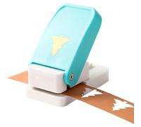 Puntos de papel para manualidades - MANUAL Snowflake Craft Punch - Suplemento de fiesta para las aulas de Navidad Estudios Offici Escuela Halloween Complejo