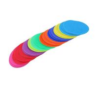 Puntos de Punto de Piso de Poliéster 45 Piezas Marcadores de Sujetador Táctiles de Color Brillante para Aprendizaje Interactivo 10 Cm