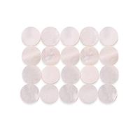 Puntos de traste de diapasón, marcadores de puntos de incrustación de 6 mm para guitarra, ukelele, bajo, mandolina, decoración de banjo (20 piezas vendidas)