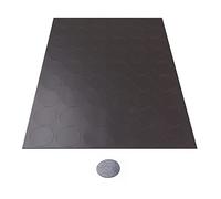Puntos Magnéticos Flexibles Auto Adhesivos Magflex® para Crear Imágenes Magnéticas, Obras de Arte, Letreros O Pantallas - 30mm de Diámetro - 54 por Hoja A4