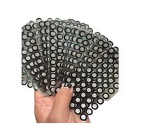 Puntos marcadores del escáner 3D, Marcadores de fotogrametría escaneo 3D 1000 piezas Negro Puntos referencia múltiples tamaños(6x10mm)