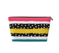 Puntos Rayas, Bolsa de artículos de tocador Bolsa de Maquillaje Bolsa de cosméticos Bolsa de artículos de tocador de Viaje portátil