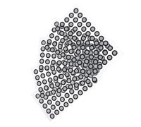 Puntos Reflectantes para Escáner 3D, 0,15mm, Negro