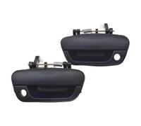 Punxdda Auto Tirador puerta exterior Para Chevrolet Para Spark M300 2010-2020 Beat 18-21 95964943 95964944 Interior Exterior Delantera Manija Interior Puerta Trasera(2PCS Black)