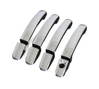 Punxdda Auto Tirador puerta exterior Para Ford Para Ranger Wildtrak T6 T7 T8 2012-2021 Para ABS Cubierta De Manija De Puerta(Chrome)