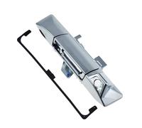 Punxdda Auto Tirador puerta exterior Para MAXUS Para T60 T70 2017-2020 Pickup Plating Primer Manija Puerta Trasera Con Orificio Para Cámara Sin Orificio(1PC Plating 1 Hole)