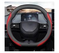 Punxdda Funda para volante de coche (G), de cuero, ajuste universal, antideslizante, transpirable, agarre cómodo para Dacia Duster 2024 2025