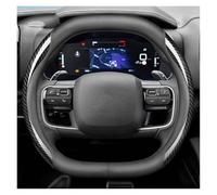 Punxdda Funda Volante Coche Dacia Duster 2024 2025, Cuero, Transpirable, Antideslizante, Accesorios Estilo Coche, Cubierta Volante (K)