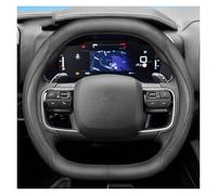 Punxdda Funda Volante Coche Universal Cuero Dacia Duster 2024 2025 Transpirable Antideslizante Accesorios De Estilo De Coche Cubierta para Volante(F)