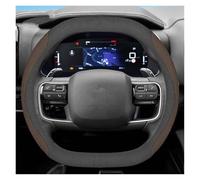 Punxdda Funda Volante Coche Universal Cuero Transpirable Antideslizante Accesorios De Estilo De Coche Cubierta para Volante(Sgj) para Dacia Duster 2024 2025
