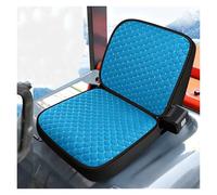 Punxdda Fundas Asiento Funda Asiento para Carretilla Elevadora Excavadora Vehículo Ingeniería Vehículo Agrícola Alfombrilla Felpa Corta Y Cálida Universal Funda Coche Asientos(Style B - Blue)