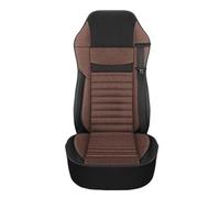 Punxdda Fundas Asiento Funda Cojín para Asiento Coche para Scania para Volvo para Benz DAF IVECO Hino Tatra Iveco Kenworth Peterbilt Freightliner Camión Autobús Funda Coche Asientos(Style A - Brown)