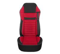 Punxdda Fundas Asiento Funda Cojín para Asiento Coche para Scania para Volvo para Benz DAF IVECO Hino Tatra Iveco Kenworth Peterbilt Freightliner Camión Autobús Funda Coche Asientos(Style A - Red)