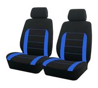 Punxdda Fundas Asiento Fundas Asiento Delantero Coche Tamaño Universal Compatibles con La Mayoría Coches SUV Camiones Funda Coche Asientos(Azul)