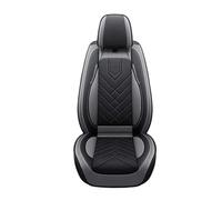 Punxdda Fundas Asiento para BMW para Serie 3 E46 E90 E93 F30 F31 F34 F35 G20 G21 G28 Funda Asiento Coche Cuero PU Universal Funda Coche Asientos(Black Grey A 5 Seat)
