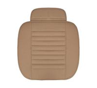 Punxdda Fundas Asiento para BMW para Serie 5 F10 F11 G30 G31 E39 E60 E61 F07 F18 G38 G60 Funda Asiento Coche Funda Coche Asientos(Beige 1 PCS)