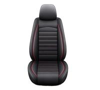 Punxdda Fundas Asiento para FX35 ESQ EX25 JX35 M25 M35 QX30 QX50 QX56 Q50 QX60 QX70 QX80 Q60 G35 Funda Asiento Coche Cobertura Completa Funda Coche Asientos(Black Red 5 Seat)