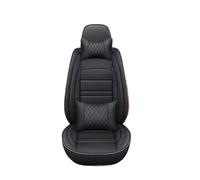 Punxdda Fundas Asiento para Hyundai para Solaris para Sonata para Creta Encino para Elantra para Ix25 para Ix35 para Kona Coche Cobertura Completa Funda Coche Asientos(Black 5 Seat Pillow)
