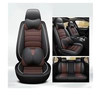 Punxdda Fundas Asiento para VW Polo para Atlas para Jetta para Bora para EOS Sharan Variant Beetle para Scirocco UP Funda Asiento Coche Cobertura Total 3D Funda Coche Asientos(Coffee 5 Seat Pillow)