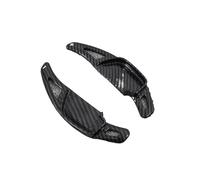 Punxdda Paleta De Cambio De Coche Para Toyota Para Mark X Para Levin Para Camry Para Corolla Para Zelas Para RAV4 Para Nova Para Fortuner 2 Uds ABS Paleta Cambio(Carbon Black)
