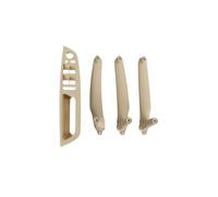 Punxdda Tirador Puerta del Coche Para BMW Para X5 Para X6 E70 E71 2007-2013 Juego De 4 Piezas De Manija De Puerta Interior Kit Piezas Repuesto(LHD Model A Beige)
