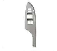 Punxdda Tirador Puerta del Coche Para Toyota Para Corolla 2007-2013 Marco Cubierta Panel De Interruptores De Control Elevación Ventana Eléctrica Para LHD(Gray front left)