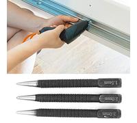 Punzón Central para Metal, Punzón Central Automático, Punzón Central, 3 Piezas, Herramienta de Marcado de Madera, Punzón Central, Marcador Combinado, Herramienta de Punzonado de